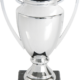Imagen de una copa en metal con forma de la Copa de Europa