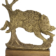 trofeo caza jabali resina
